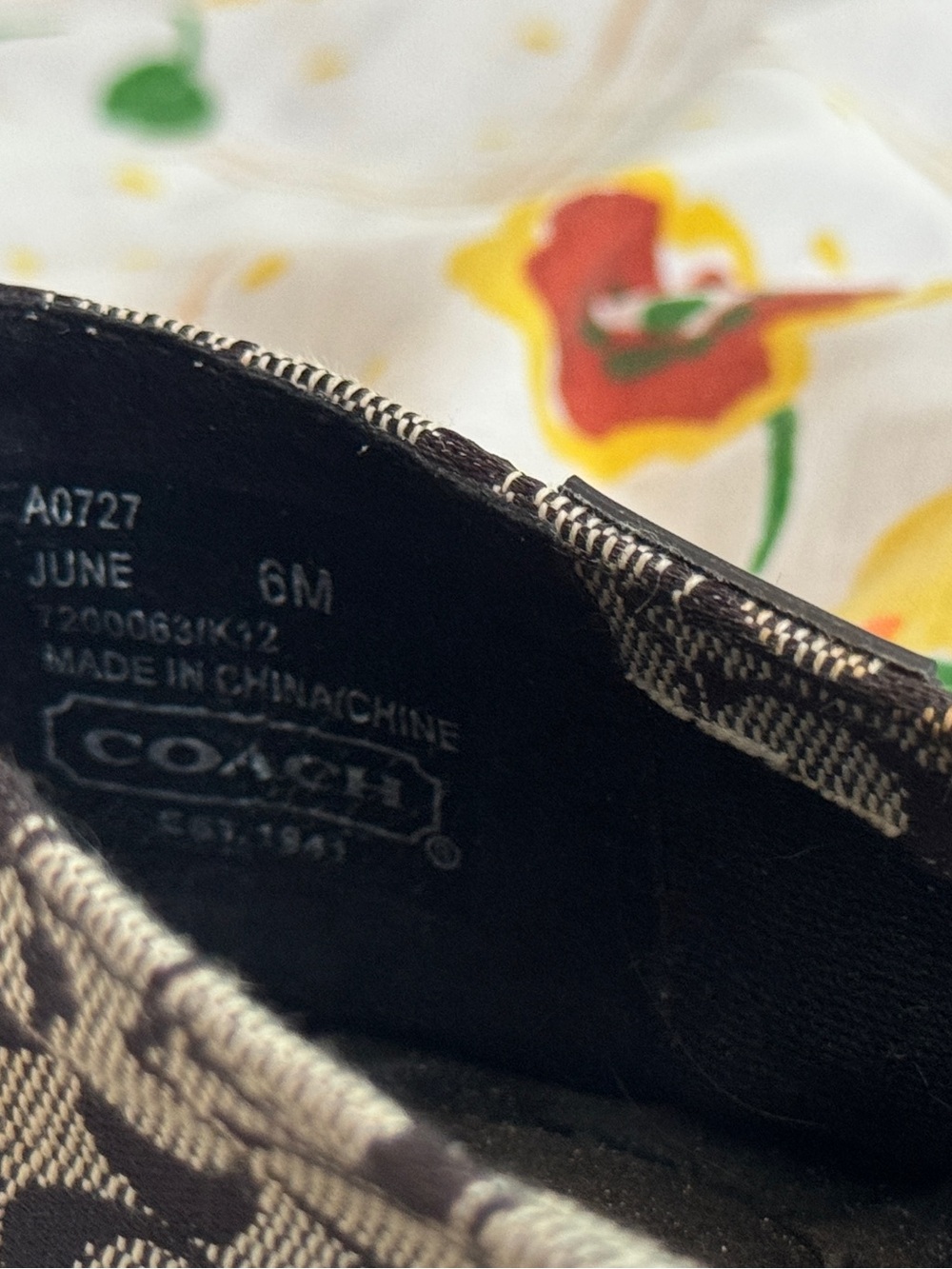 Coach ‘june’ slip on espadrilles 

Size 6 - Picture 6 of 6